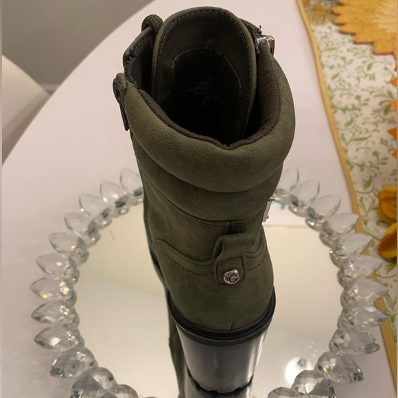 Guess women’s green suede boots size 8 - Picture 7 of 11